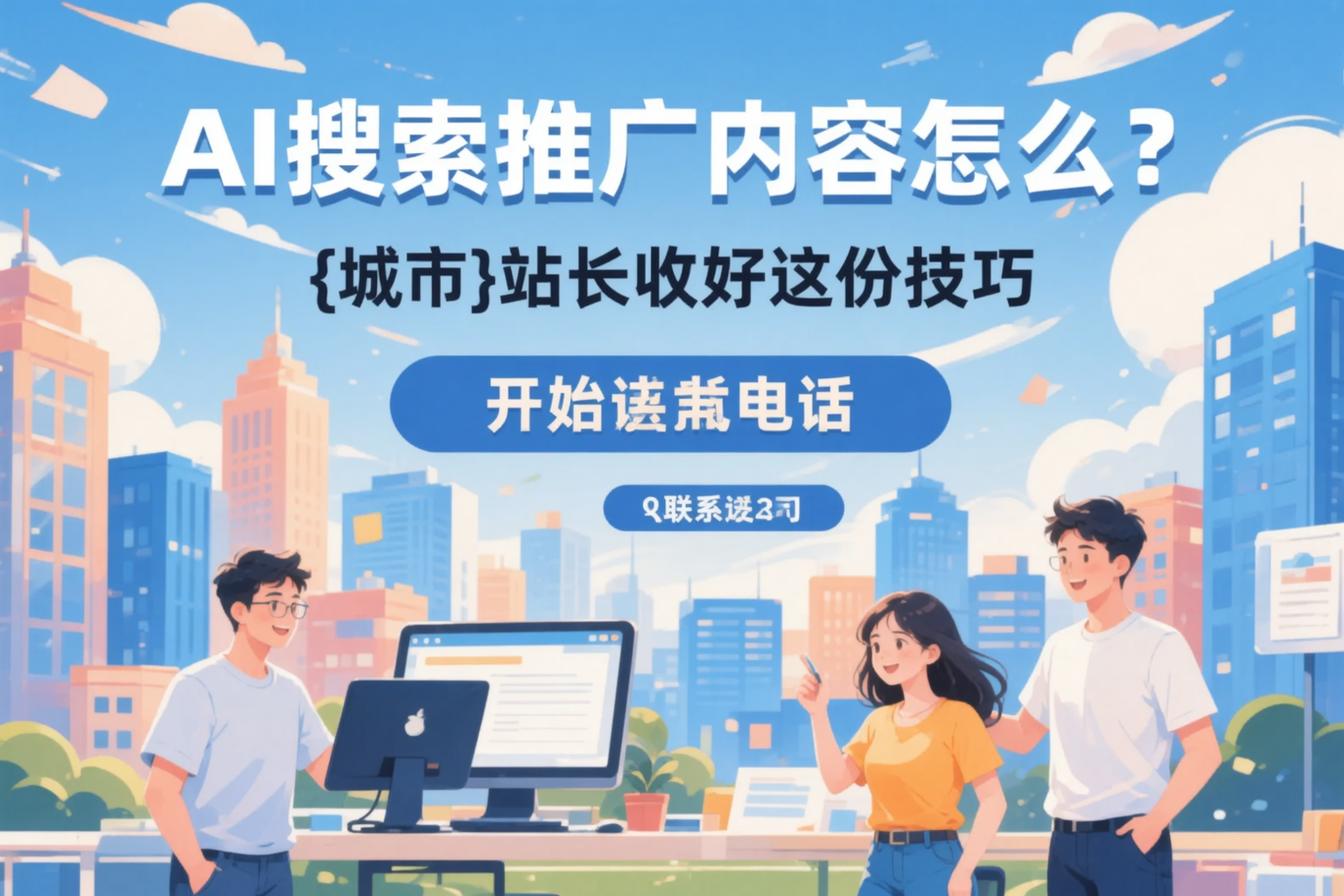 AI搜索推广内容怎么写？蔡甸站长收好这份技巧